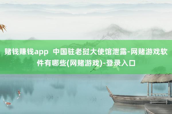 赌钱赚钱app  中国驻老挝大使馆泄露-网赌游戏软件有哪些(网赌游戏)-登录入口