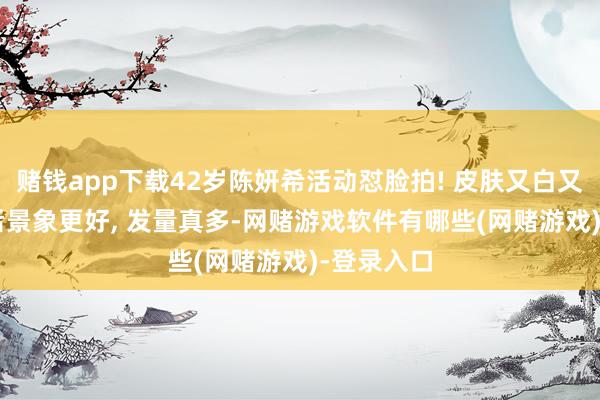 赌钱app下载42岁陈妍希活动怼脸拍! 皮肤又白又嫩, 仳离后景象更好, 发量真多-网赌游戏软件有哪些(网赌游戏)-登录入口